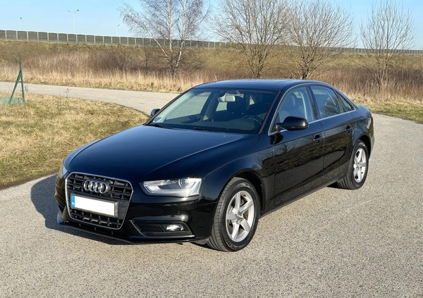 Audi A4 cena 54900 przebieg: 246000, rok produkcji 2014 z Tychowo małe 56